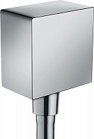 Превью фото Шланговое подключение Hansgrohe Fixfit Square 26455000 № 1