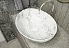 Раковина для ванной накладная Teymi Lori 40 цвет белый мрамор T50495 № 6