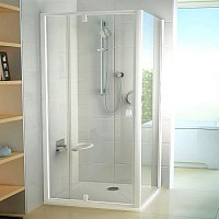 Превью фото Душевой уголок Ravak PDOP2-120 + PPS-90 профиль белый № 1
