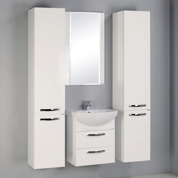 Комплект мебели для ванной Акватон Ария М 50 белая