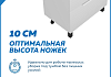 Тумба напольная с раковиной для ванной 70 см Teymi Ревна фасад белый раковина Ritta 70 F18310 № 13
