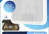 Зеркало настенное с подсветкой в ванную Teymi Solli Luxor 800х650 LED сенсор антипар T20402 T20402 № 25