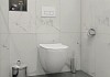 Комплект Teymi "Готовое решение": Инсталляция Aina 52 + клавиша смыва Helmi белая + унитаз Lina Media F00439 № 4