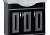 Комплект мебели для ванной Aquanet Валенса 90 черный краколет/серебро 180447 180447 № 5