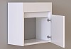 Тумба подвесная Teymi Mikra 40, белая, для раковины Сантек Миранда 40 T60719 T60719 № 5