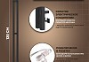 Полотенцесушитель электрический Маргроид Хелми Inaro 2 секции профильный, 120х9, таймер, скрытый монтаж, правое подкл, черный матовый 4690569129494 № 2