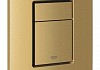 Панель смыва для инсталляции GROHE Skate Cosmopolitan золото матовое 38732GOLDMATT