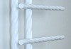 Полотенцесушитель универсальный Двин L braid 80/15/55 1"-3/4"-1/2" К3, Белый 4627166553629