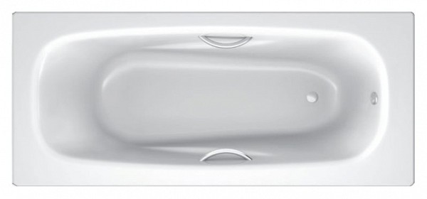 Ванна стальная BLB Universal Anatomica HG B75L handles 170x75 с ручками