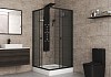 Душевой уголок Niagara Eco NG-008-14QT 80х80х195 низкий поддон 13см, стекло тонированное 0081432QT № 3