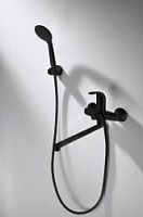 Превью фото Смеситель для ванны c длинным изливом с аксессуарами Bravat Fit F6135188BM-LB-RUS № 1