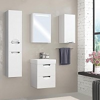 Превью фото Комплект мебели для ванной Акватон Сильва 50 дуб полярный № 1