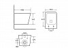 Комплект инсталляция Teymi Rapid SL с кнопкой GROHE золото глянец + унитаз Helmi PP F17572 № 17