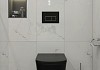 Инсталляция с унитазом комплект 5 в 1 Teymi унитаз подвесной безободковый Helmi Pro Vortex Black черный матовый кнопка черная / хром F16380 № 3