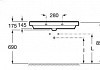 Раковина Roca Dama-N 60 327784000 № 2