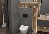 Унитаз подвесной торнадо безободковый с быстросъемным сиденьем микролифт Teymi Lina Pro Vortex T40112 № 3