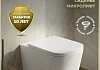 Унитаз подвесной торнадо безободковый с быстросъемным сиденьем микролифт Teymi Helmi PP Vortex T40313