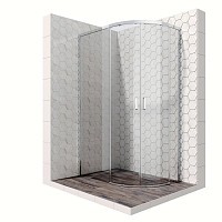 Превью фото Душевое ограждение Ambassador Queen 11011103L 1200x800x2000 № 1