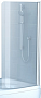 Шторка на ванну Ravak Rosa CVSK1 140/150 L Transparent, профиль сатин