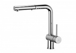 Превью фото Смеситель для кухни Paffoni Light LIG285CR-MET № 1