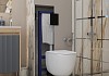 Комплект инсталляция Teymi Rapid SL с кнопкой GROHE черная + унитаз ТОРНАДО Lori Vortex 3 пок F17629 № 15