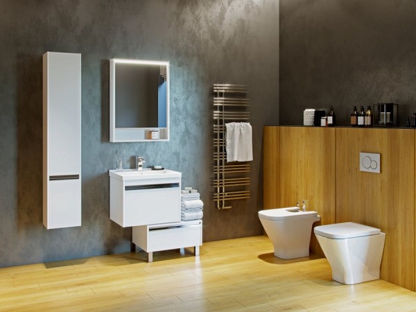 Мебель для ванной Акватон Капри 60 белый глянец