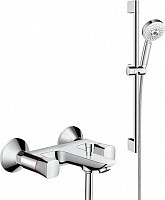 Превью фото Душевой комплект Hansgrohe Logis 71243000 смеситель + душевой гарнитур № 1