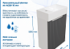 Тумба подвесная с раковиной для ванной 40 см Teymi Бьёрке фасад графит волна раковина Vitra 40 левая F18289 № 5