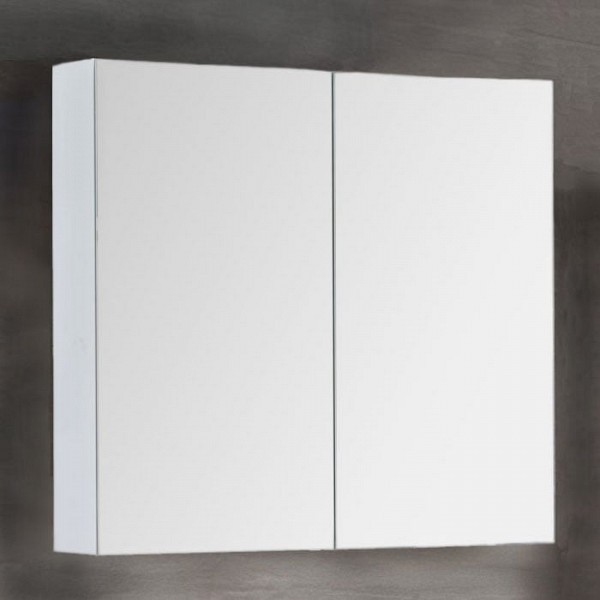 Зеркало-шкаф Dreja Premium 80 белый глянец