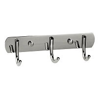 Превью фото Крючок для полотенец Potato Comfort, 3 крючка, нержавеющая сталь P141-3 № 1