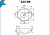 Раковина для ванной накладная Teymi Lori 40 цвет черный матовый T50494 № 3
