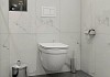 Готовое решение Teymi: Инсталляция Aina 45 + клавиша смыва Aina белая + унитаз Vitra Pro F01355 № 4