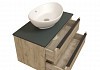 Комплект Teymi: Тумба Helmi 85 дуб крафт/графит + раковина Lori 60 F00203 № 7