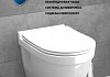 Комплект инсталляция Teymi Rapid SL с кнопкой GROHE белая + унитаз Vitra Pro F17937 № 4