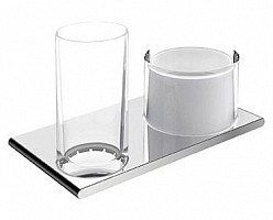 Превью фото Дозатор Keuco Edition 400 11553 со стаканом № 1