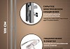Полотенцесушитель электрический Маргроид Хелми Inaro 2 секции профильный, 120х9, таймер, скрытый монтаж, правое подключение, хром 4690569247495 № 4