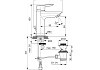Смеситель для раковины Ideal Standard Tesi A6557AA № 2