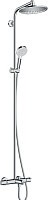 Превью фото Душевая стойка Hansgrohe Crometta S 240 Showerpipe 27320000 № 1