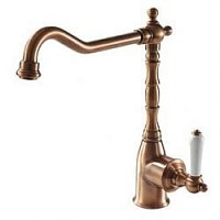 Превью фото Смеситель для кухни Bravat Art F775109Co медь № 1
