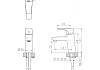 Набор смесителей для ванны Bravat Vega F119177C-SET № 7