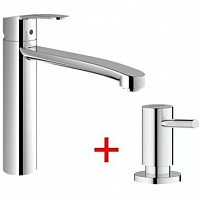 Превью фото Смеситель для кухни Grohe Eurostyle Cosmopolitan 124118 № 1