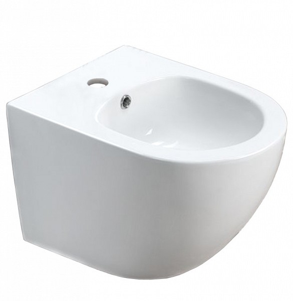 Биде подвесное Azario Grado 480х370х325 белый глянец AZ0046BWSP
