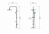 Душевая система Teymi Solli с тропическим душем T10203 № 13