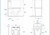 Унитаз напольный безободковый с быстросъемным сиденьем микролифт Teymi Helmi Pro T40305 № 15