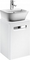 Превью фото Тумба под раковину Roca The Gap 45 белый глянец № 1