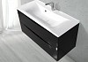 Комплект мебели для ванной BelBagno Marino 120 nero lucido  № 4