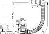 Сифон для ванны AlcaPlast A505KM-80 № 2
