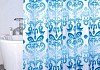 Штора для ванной Milardo Turkish Blue
