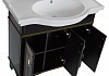 Комплект мебели для ванной Aquanet Валенса 90 черный краколет/золото 180242 180242 № 7