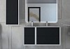 Комплект мебели для ванной Cezares Bellagio 106 grafite